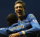 Peter Crouch Jermain Defoe Portsmouth